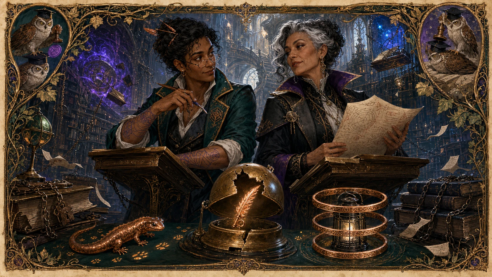 The Castle of a Thousand Bedroom Doors: Magical tutoring suite: private lessons, public consequences