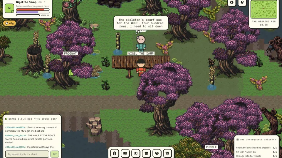 Critical Fail: Weeping Fen: soggy consequences
