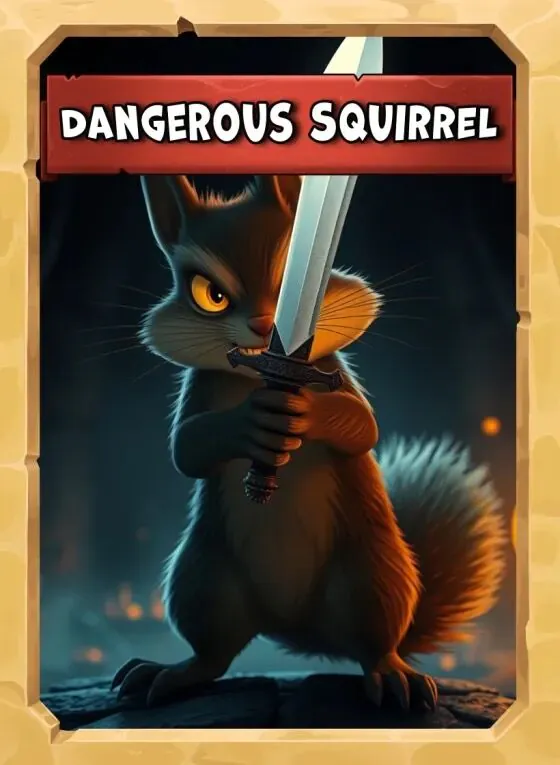 Dungeon Jerks: Action: Dangerous Squirrel