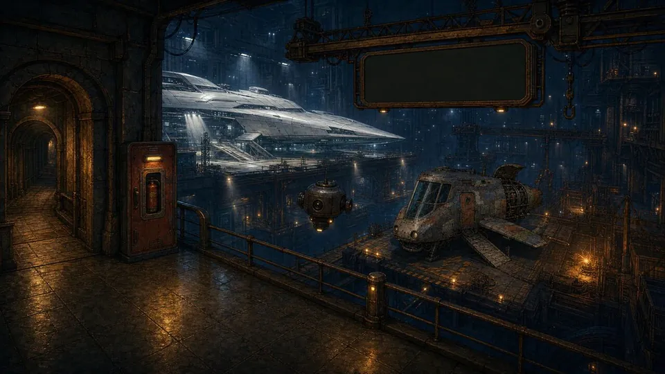 Goddard Withings (PAC): Shipyard overlook: rust with a view